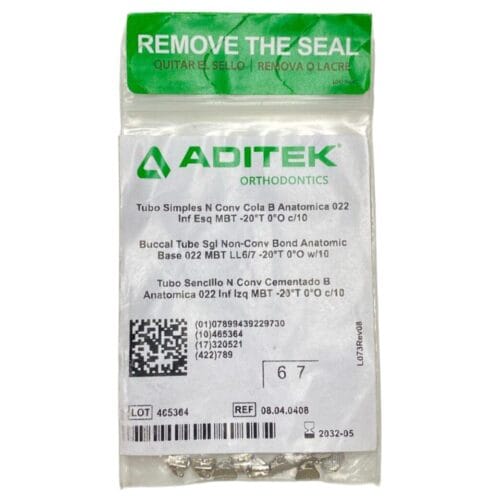 Adetic Buccal Tube 7– (4 قطع/عبوة)