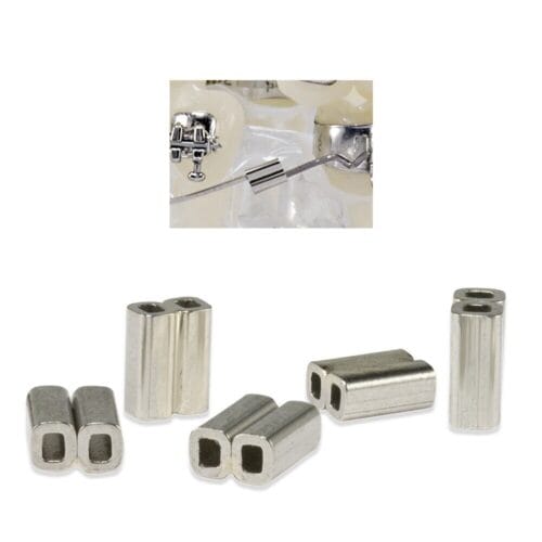 Crimpable Double Tube -10 قطع/عبوة