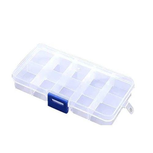 Plastic علبة 10 خانة