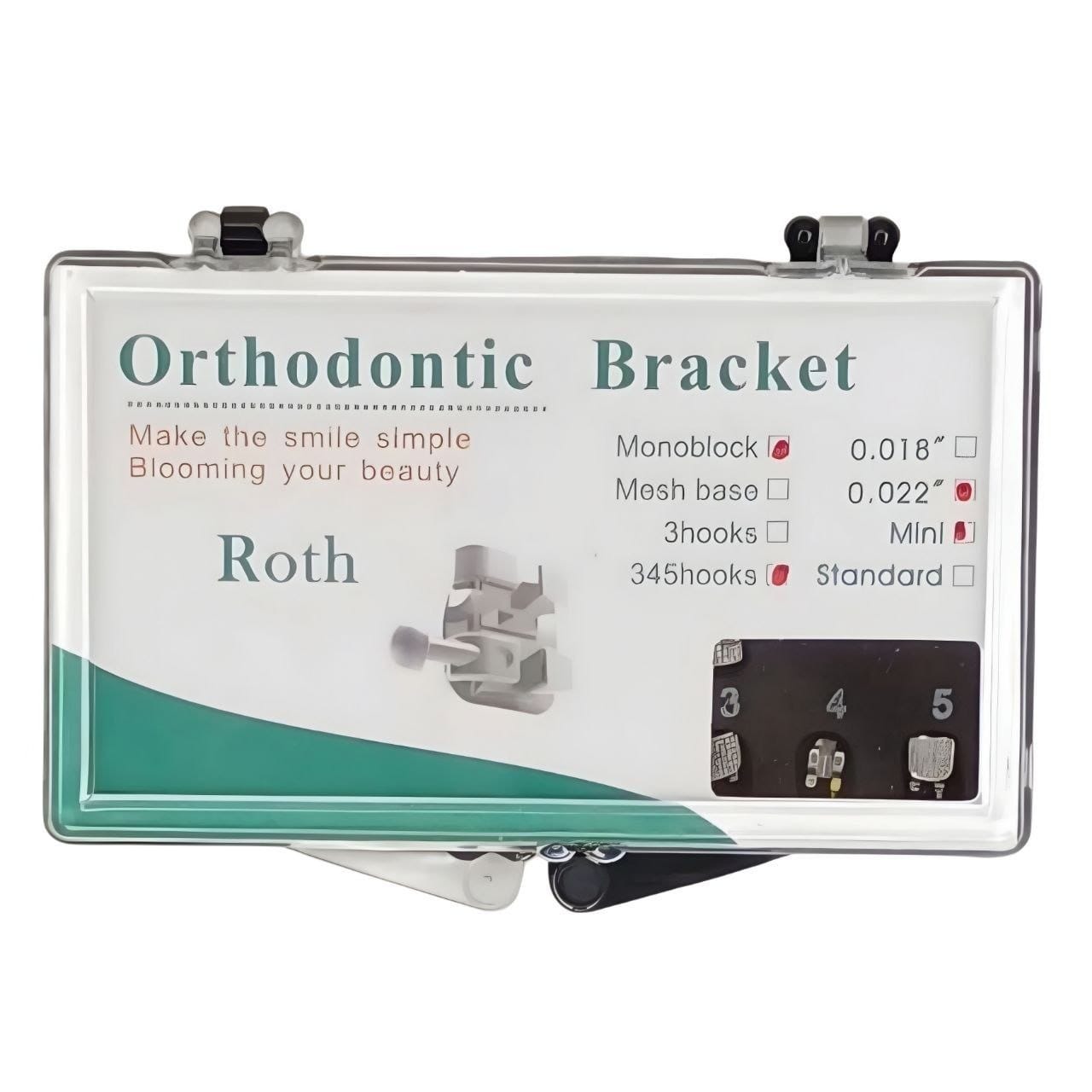 Orthodontic Metal Bracket 5 Orthodontic Metal Bracket - الصورة 5