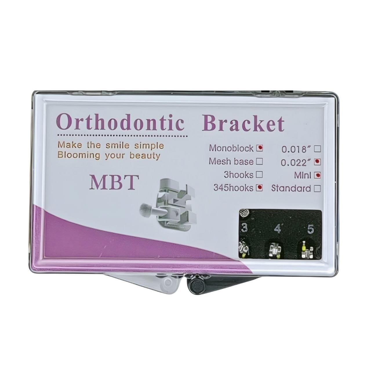 Orthodontic Metal Bracket 2 Orthodontic Metal Bracket - الصورة 2