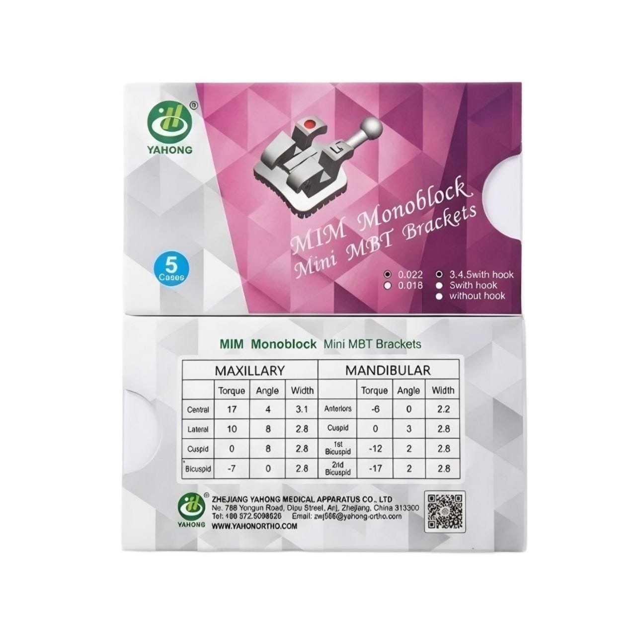 Yahong Metal Bracket – 5 علبة 3 Yahong Metal Bracket – 5 علبة - الصورة 3