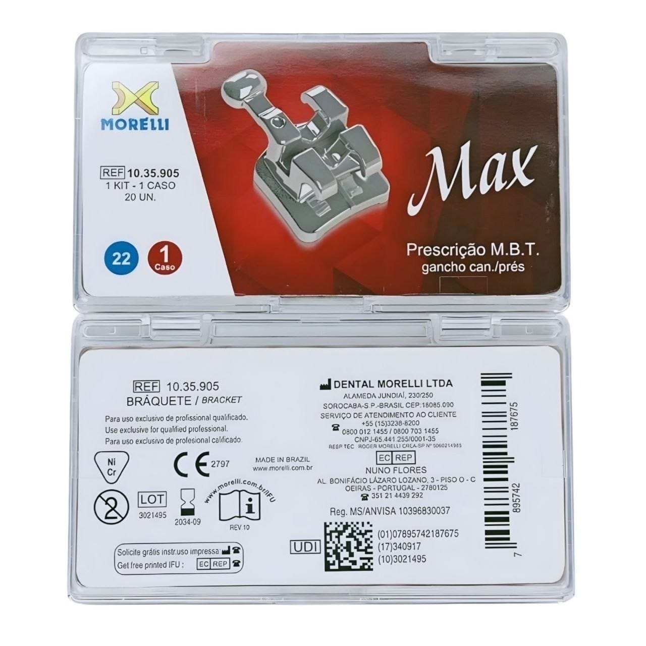 Morelli Max Metal Bracket